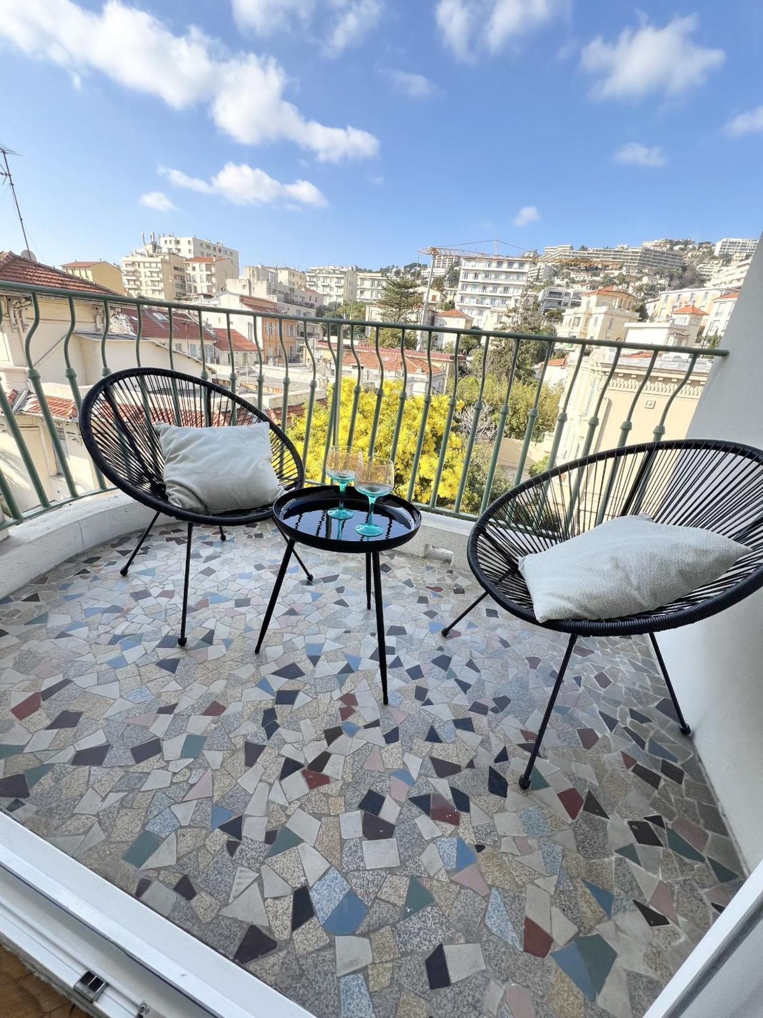 尼斯Mj-Select - Gambetta 4 Pers Terrace Clim公寓 外观 照片